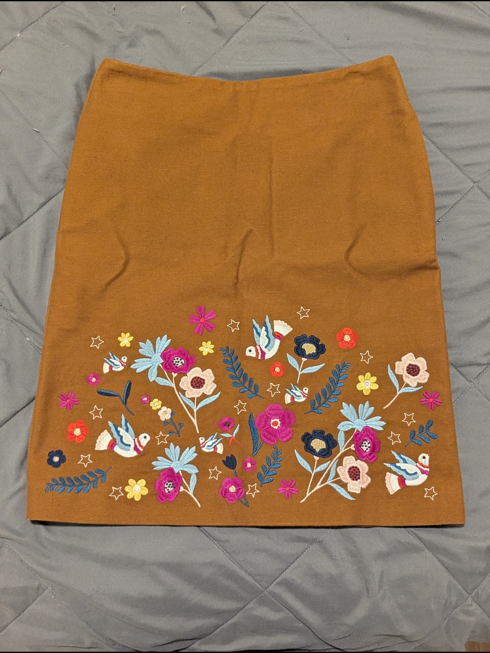 Boden - Olivia Embroidered Skirt - US 2 / UK 6